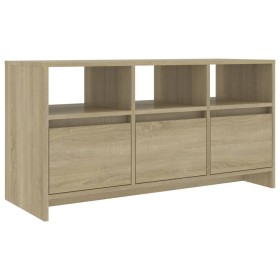 vidaXL TV-Schrank Sonoma-Eiche 102x37,5x52,5 cm Holzwerkstoff