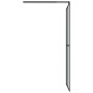 vidaXL Duschwand mit Ablage für Walk-In-Dusche Schwarz 90x195 cm ESG vidaXL Duschwand mit Ablage für Walk-In-Dusche Schwarz 90x195 cm ESG