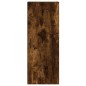 Highboard Räuchereiche 34,5x34x180 cm Holzwerkstoff Highboard Räuchereiche 34,5x34x180 cm Holzwerkstoff