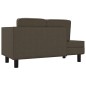 vidaXL Chaiselongue mit Kissen und Nackenrolle Grau Kunstleder vidaXL Chaiselongue mit Kissen und Nackenrolle Grau Kunstleder