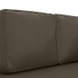 vidaXL Chaiselongue mit Kissen und Nackenrolle Grau Kunstleder vidaXL Chaiselongue mit Kissen und Nackenrolle Grau Kunstleder