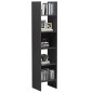 vidaXL Bücherregal Grau 40x35x180 cm Holzwerkstoff vidaXL Bücherregal Grau 40x35x180 cm Holzwerkstoff