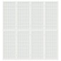 vidaXL 4-tlg. Paravent Japanischer Stil Faltbar 160x170 cm Weiß vidaXL 4-tlg. Paravent Japanischer Stil Faltbar 160x170 cm Weiß