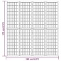 vidaXL 4-tlg. Paravent Japanischer Stil Faltbar 160x170 cm Weiß vidaXL 4-tlg. Paravent Japanischer Stil Faltbar 160x170 cm Weiß