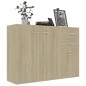 vidaXL Sideboard Sonoma-Eiche 105x30x75 cm Holzwerkstoff vidaXL Sideboard Sonoma-Eiche 105x30x75 cm Holzwerkstoff