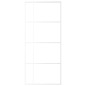 vidaXL Schiebetür ESG-Glas und Aluminium 90x205 cm Weiß vidaXL Schiebetür ESG-Glas und Aluminium 90x205 cm Weiß