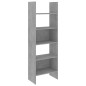vidaXL 4-tlg. Bücherregal-Set Betongrau Holzwerkstoff vidaXL 4-tlg. Bücherregal-Set Betongrau Holzwerkstoff