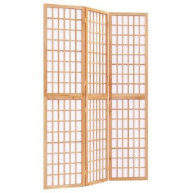 vidaXL 3-tlg. Paravent Japanischer Stil Faltbar 120x170 cm
