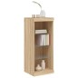 vidaXL Sideboard mit LED-Leuchten Sonoma-Eiche 41x37x100 cm vidaXL Sideboard mit LED-Leuchten Sonoma-Eiche 41x37x100 cm