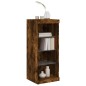 vidaXL Sideboard mit LED-Leuchten Räuchereiche 41x37x100 cm vidaXL Sideboard mit LED-Leuchten Räuchereiche 41x37x100 cm