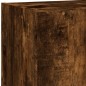 vidaXL 5-tlg. Wohnwand mit LED-Beleuchtung Räuchereiche Holzwerkstoff vidaXL 5-tlg. Wohnwand mit LED-Beleuchtung Räuchereiche Holzwerkstoff