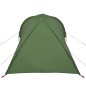 vidaXL Campingzelt 2 Personen Grün 320x140x120 cm 185T Taft vidaXL Campingzelt 2 Personen Grün 320x140x120 cm 185T Taft