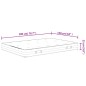 vidaXL Matratze Taschenfederkern Mittelfest 160x200 cm vidaXL Matratze Taschenfederkern Mittelfest 160x200 cm