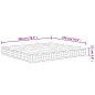 vidaXL Matratze Taschenfederkern Mittelfest 180x200 cm vidaXL Matratze Taschenfederkern Mittelfest 180x200 cm