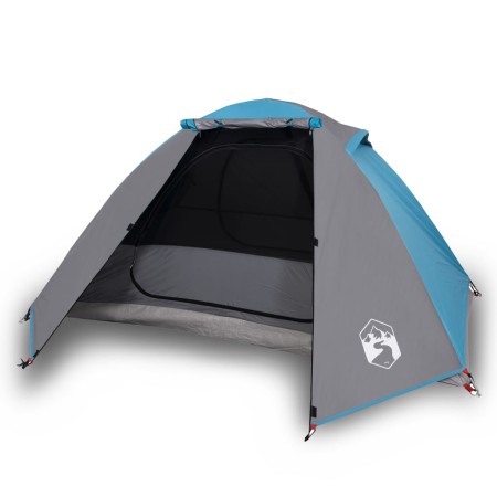 vidaXL Campingzelt 2 Personen Blau 224x248x118 cm 185T Taft