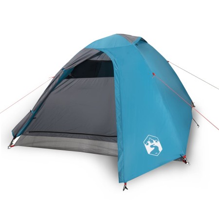 vidaXL Campingzelt 2 Personen Blau 264x210x125 cm 185T Taft
