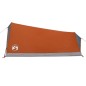 vidaXL Campingzelt 2 Personen Grau & Orange 200x120x88/62 cm 185T Taft vidaXL Campingzelt 2 Personen Grau & Orange 200x120x88/62 cm 185T Taft
