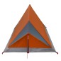 vidaXL Campingzelt 2 Personen Grau & Orange 200x120x88/62 cm 185T Taft vidaXL Campingzelt 2 Personen Grau & Orange 200x120x88/62 cm 185T Taft