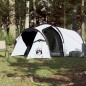 vidaXL Campingzelt 3 Personen Weiß 370x185x116 cm 190T Taft vidaXL Campingzelt 3 Personen Weiß 370x185x116 cm 190T Taft