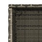 vidaXL Gartenschrank Grau 50x55x115 cm Poly Rattan vidaXL Gartenschrank Grau 50x55x115 cm Poly Rattan