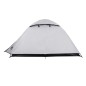 vidaXL Campingzelt 2 Personen Weiß 254x135x112 cm 185T Taft vidaXL Campingzelt 2 Personen Weiß 254x135x112 cm 185T Taft