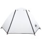 vidaXL Campingzelt 2 Personen Weiß 224x248x118 cm 185T Taft vidaXL Campingzelt 2 Personen Weiß 224x248x118 cm 185T Taft