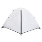 vidaXL Campingzelt 2 Personen Weiß 224x248x118 cm 185T Taft vidaXL Campingzelt 2 Personen Weiß 224x248x118 cm 185T Taft