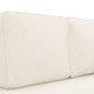 vidaXL Chaiselongue mit Kissen und Nackenrolle Creme Samt vidaXL Chaiselongue mit Kissen und Nackenrolle Creme Samt