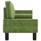 vidaXL Chaiselongue mit Kissen und Nackenrolle Hellgrün Samt vidaXL Chaiselongue mit Kissen und Nackenrolle Hellgrün Samt