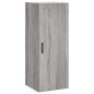 Highboard Grau Sonoma 34,5x34x180 cm Holzwerkstoff Highboard Grau Sonoma 34,5x34x180 cm Holzwerkstoff
