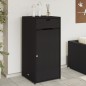 vidaXL Gartenschrank Schwarz 55x55x111 cm Poly Rattan vidaXL Gartenschrank Schwarz 55x55x111 cm Poly Rattan