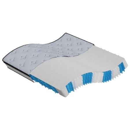 vidaXL Matratze Taschenfederkern Medium Plus 200x200 cm