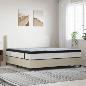 vidaXL Matratze Taschenfederkern Medium Plus 200x200 cm