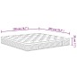 vidaXL Matratze Taschenfederkern Medium Plus 200x200 cm vidaXL Matratze Taschenfederkern Medium Plus 200x200 cm