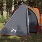 vidaXL Kuppel-Campingzelt 2 Personen Grau und Orange Wasserdicht vidaXL Kuppel-Campingzelt 2 Personen Grau und Orange Wasserdicht