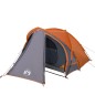vidaXL Kuppel-Campingzelt 2 Personen Grau und Orange Wasserdicht vidaXL Kuppel-Campingzelt 2 Personen Grau und Orange Wasserdicht