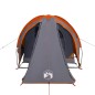 vidaXL Kuppel-Campingzelt 2 Personen Grau und Orange Wasserdicht vidaXL Kuppel-Campingzelt 2 Personen Grau und Orange Wasserdicht