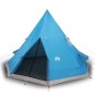 vidaXL Tipi-Campingzelt 4 Personen Blau Wasserdicht vidaXL Tipi-Campingzelt 4 Personen Blau Wasserdicht