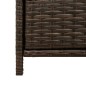 vidaXL Gartenschrank Braun 83x45x76 cm Poly Rattan vidaXL Gartenschrank Braun 83x45x76 cm Poly Rattan