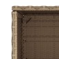 vidaXL Gartenschrank Beige 50x55x115 cm Poly Rattan vidaXL Gartenschrank Beige 50x55x115 cm Poly Rattan