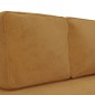 vidaXL Chaiselongue mit Kissen und Nackenrolle Braun Samt vidaXL Chaiselongue mit Kissen und Nackenrolle Braun Samt
