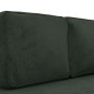 vidaXL Chaiselongue mit Kissen und Nackenrolle Dunkelgrün Samt vidaXL Chaiselongue mit Kissen und Nackenrolle Dunkelgrün Samt