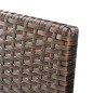 vidaXL 3-tlg. Garten-Lounge-Set mit Auflagen Poly Rattan Braun vidaXL 3-tlg. Garten-Lounge-Set mit Auflagen Poly Rattan Braun