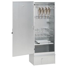 vidaXL Räucherofen mit Kaltrauchgenerator Verzinkter Stahl