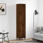 vidaXL Highboard Braun Eichen-Optik 34,5x34x180 cm Holzwerkstoff vidaXL Highboard Braun Eichen-Optik 34,5x34x180 cm Holzwerkstoff