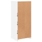 vidaXL Sideboard mit LED-Beleuchtung Weiß 41x37x100 cm vidaXL Sideboard mit LED-Beleuchtung Weiß 41x37x100 cm