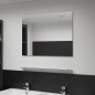vidaXL Wandspiegel mit Ablage 80x60 cm Hartglas vidaXL Wandspiegel mit Ablage 80x60 cm Hartglas