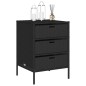 vidaXL Gartenschrank Schwarz 55x59x80 cm Poly Rattan vidaXL Gartenschrank Schwarz 55x59x80 cm Poly Rattan