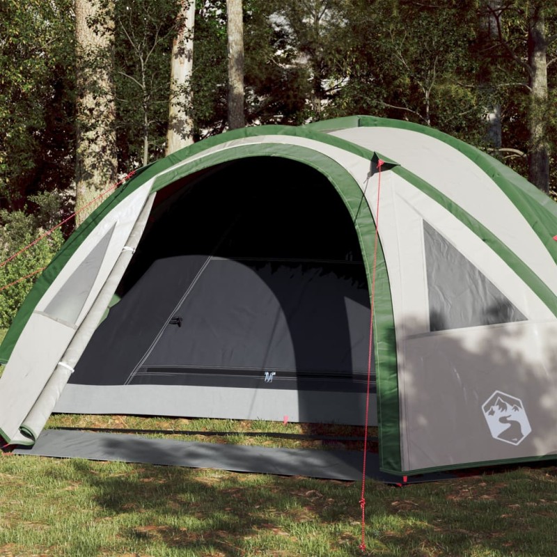 vidaXL Campingzelt 4 Personen Grün 300x250x132 cm 185T Taft vidaXL Campingzelt 4 Personen Grün 300x250x132 cm 185T Taft