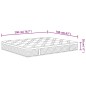 vidaXL Matratze Taschenfederkern Medium Plus 160x200 cm vidaXL Matratze Taschenfederkern Medium Plus 160x200 cm